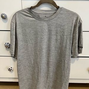 Grey head tennis crew neck